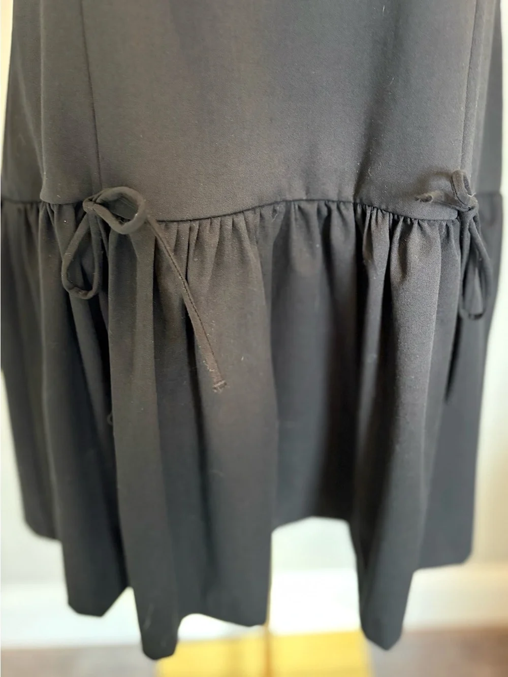 Zara black drop